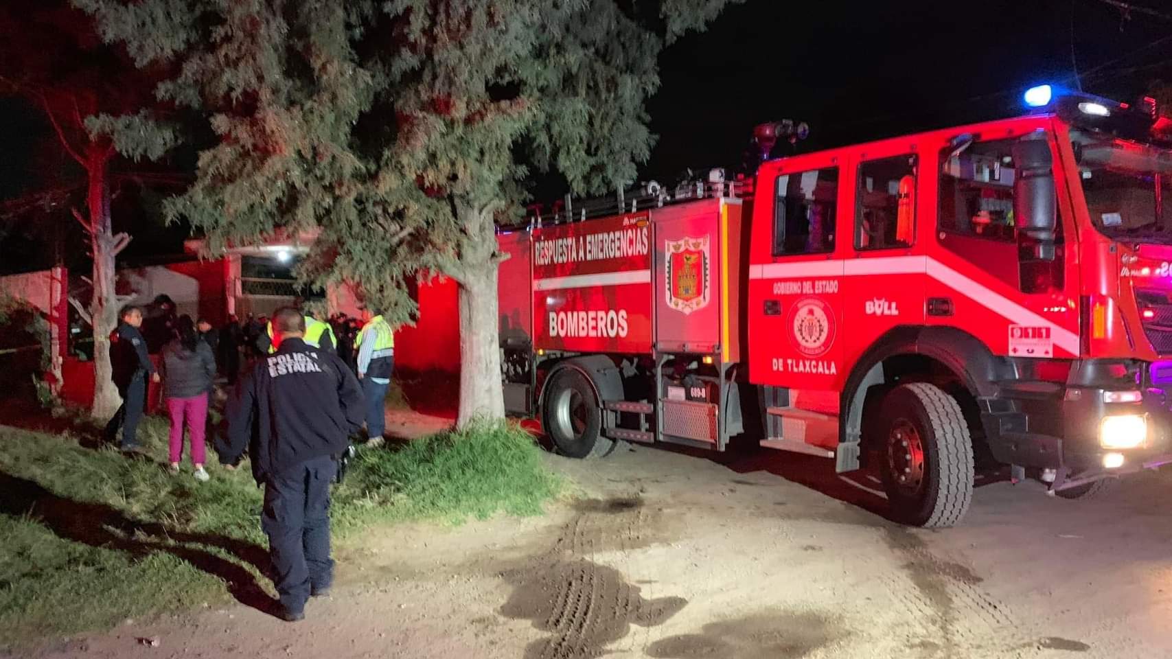 Llegó el Cuerpo de Bomberos del Estado de Tlaxcala