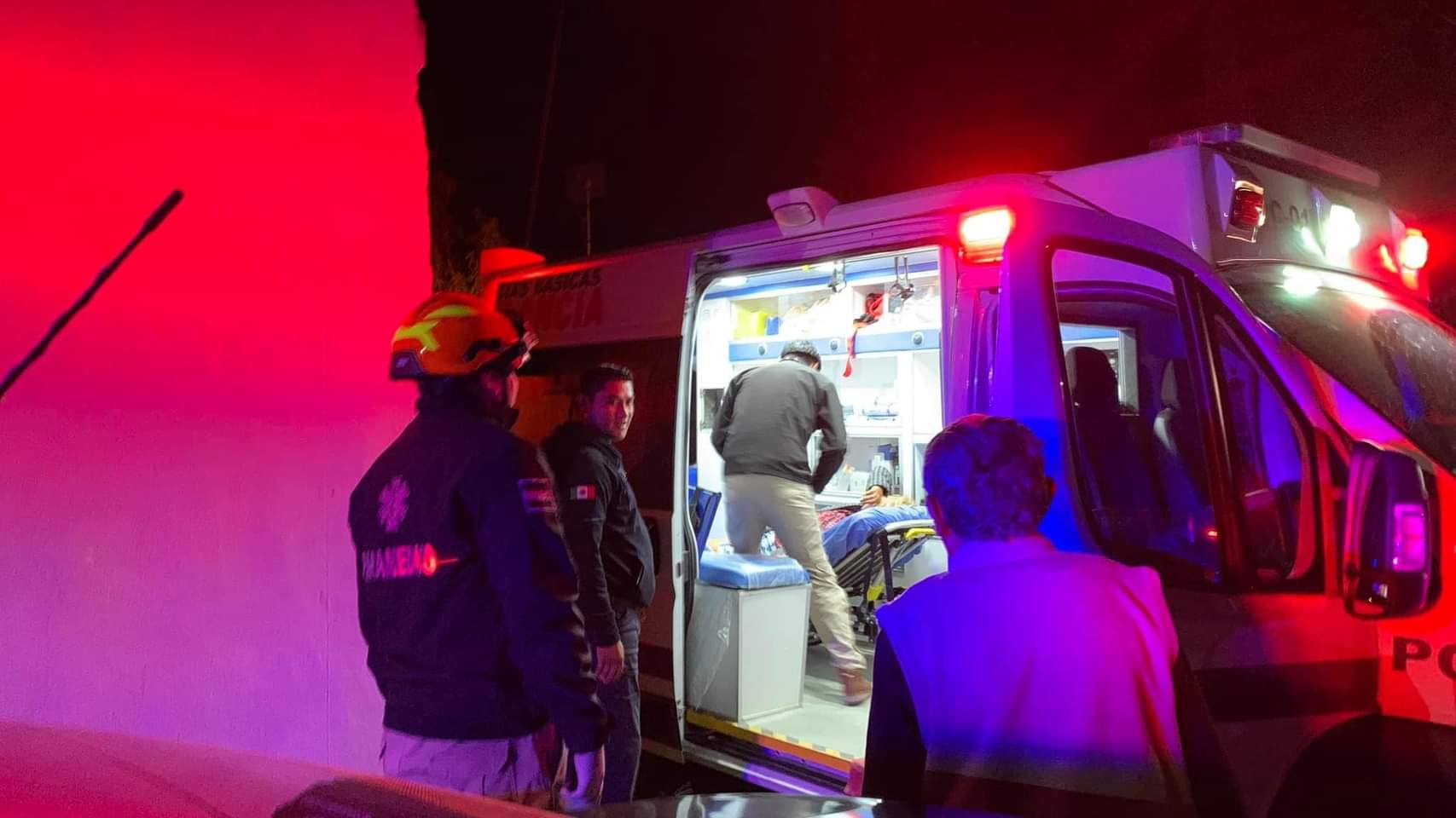 Primeros auxilios en ambulancia