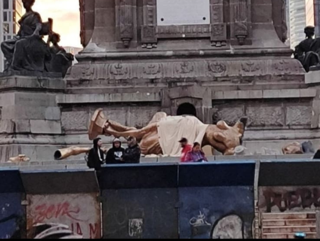 Viralizaron el supuesto colapso