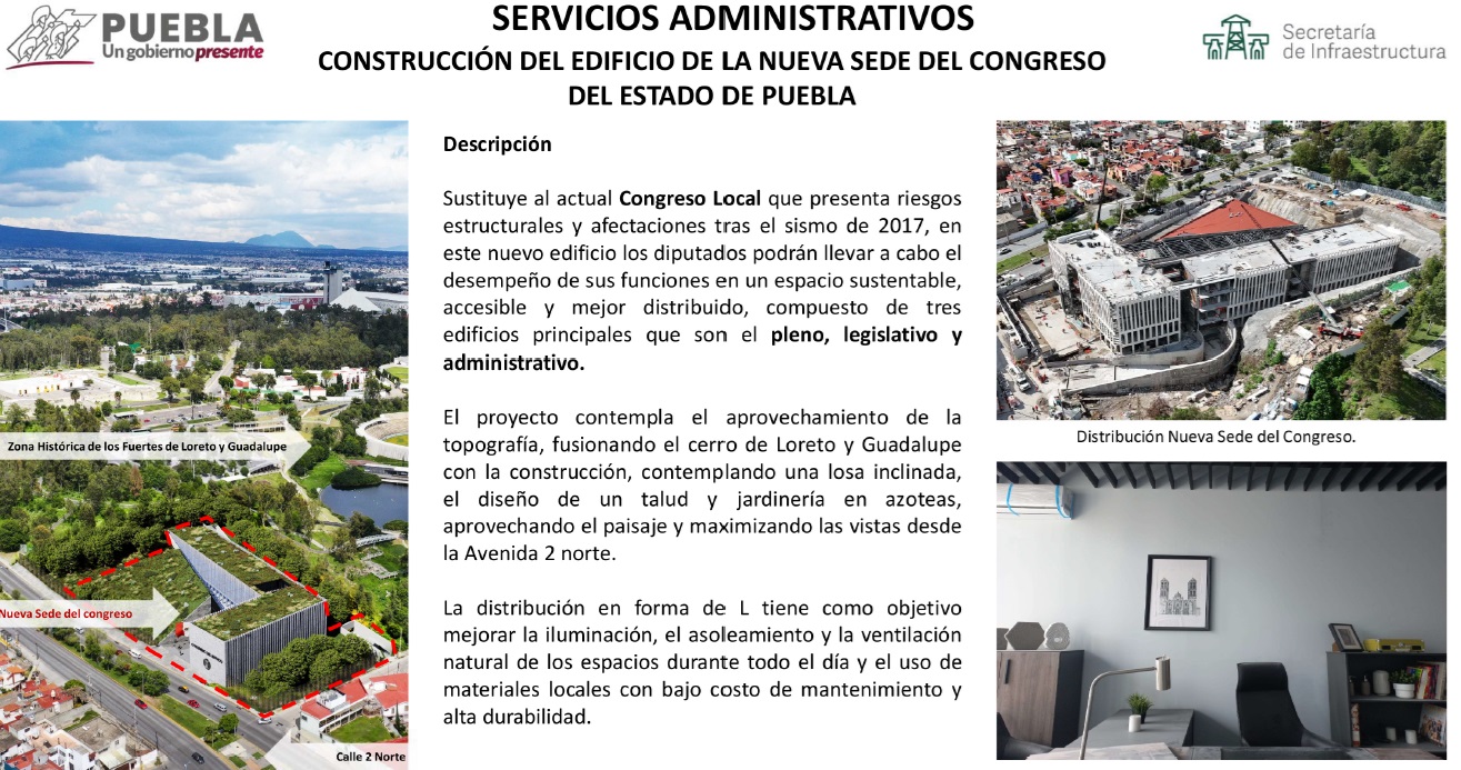 Servicios Administrativos requerían esta infraestructura