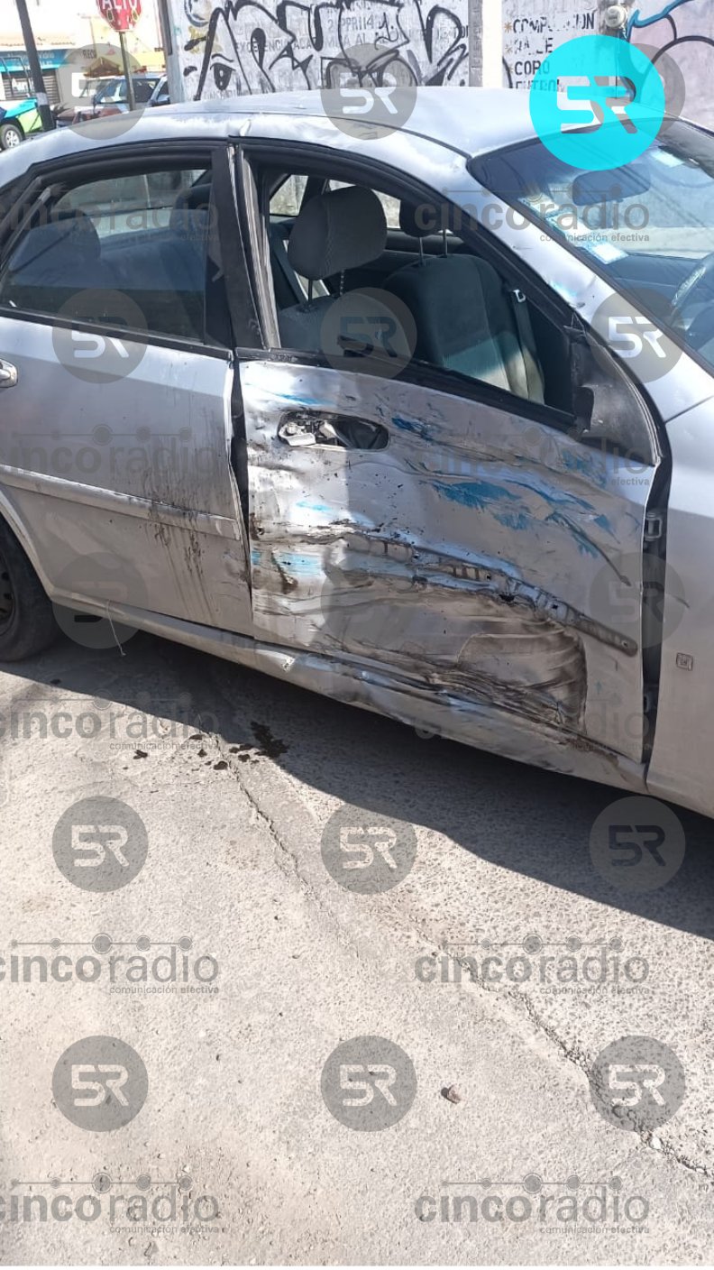 Coche impactado