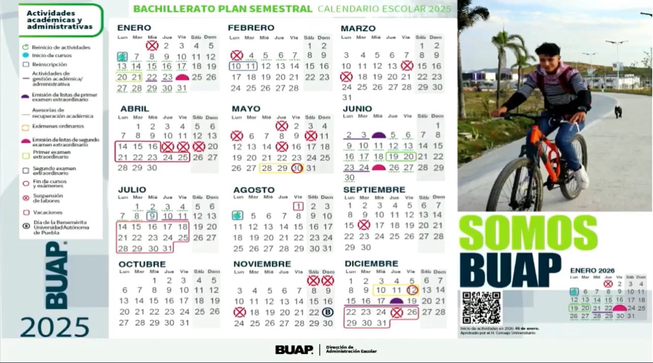 Calendario Escolar 2025