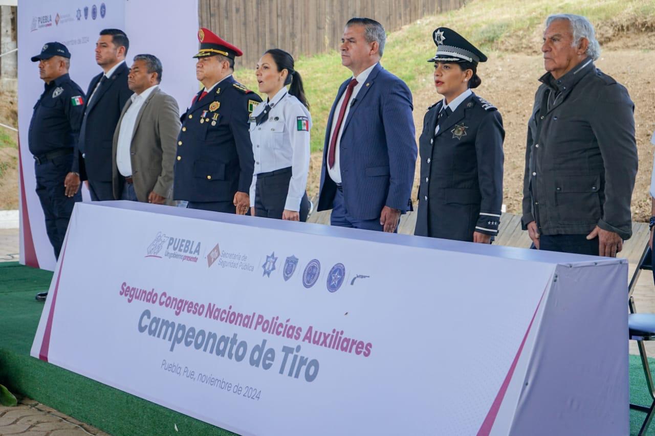 Altos mandos de la Policía Auxiliar