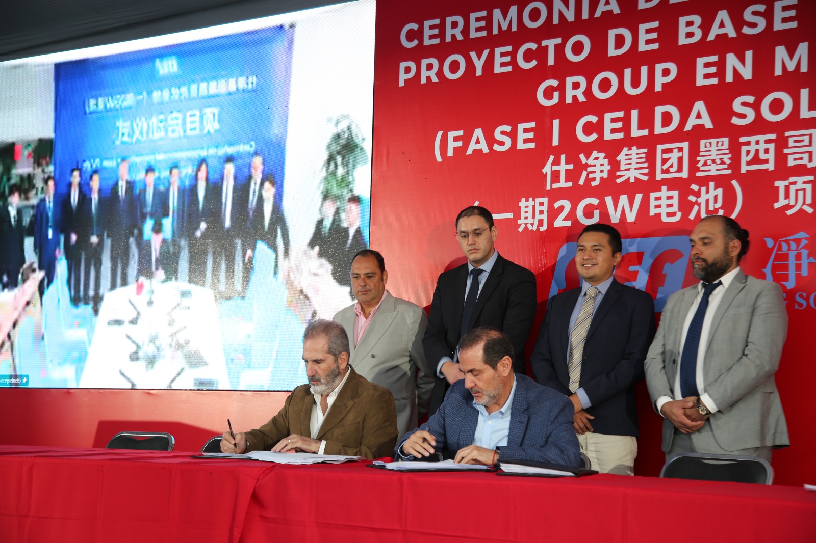 Ceremonia protocolaria para inicio de operaciones