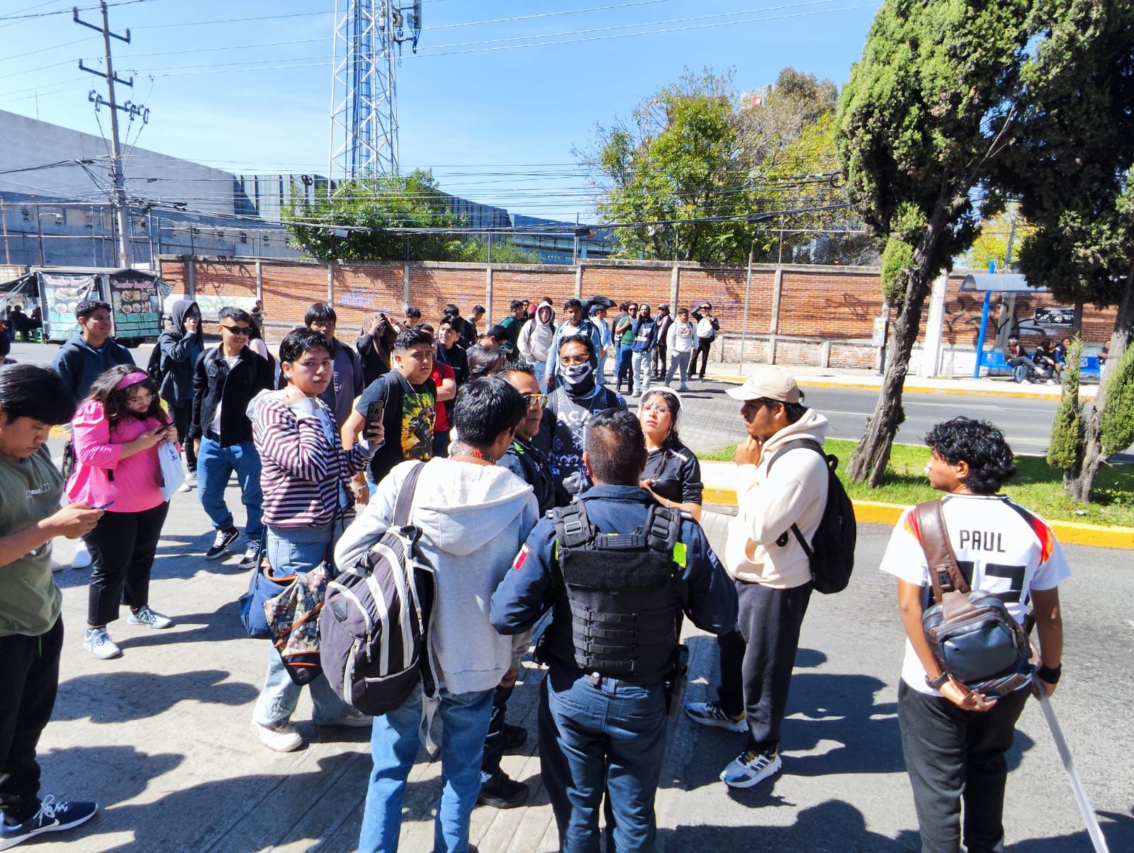 Fueron reconvenidos a liberar las vialidades