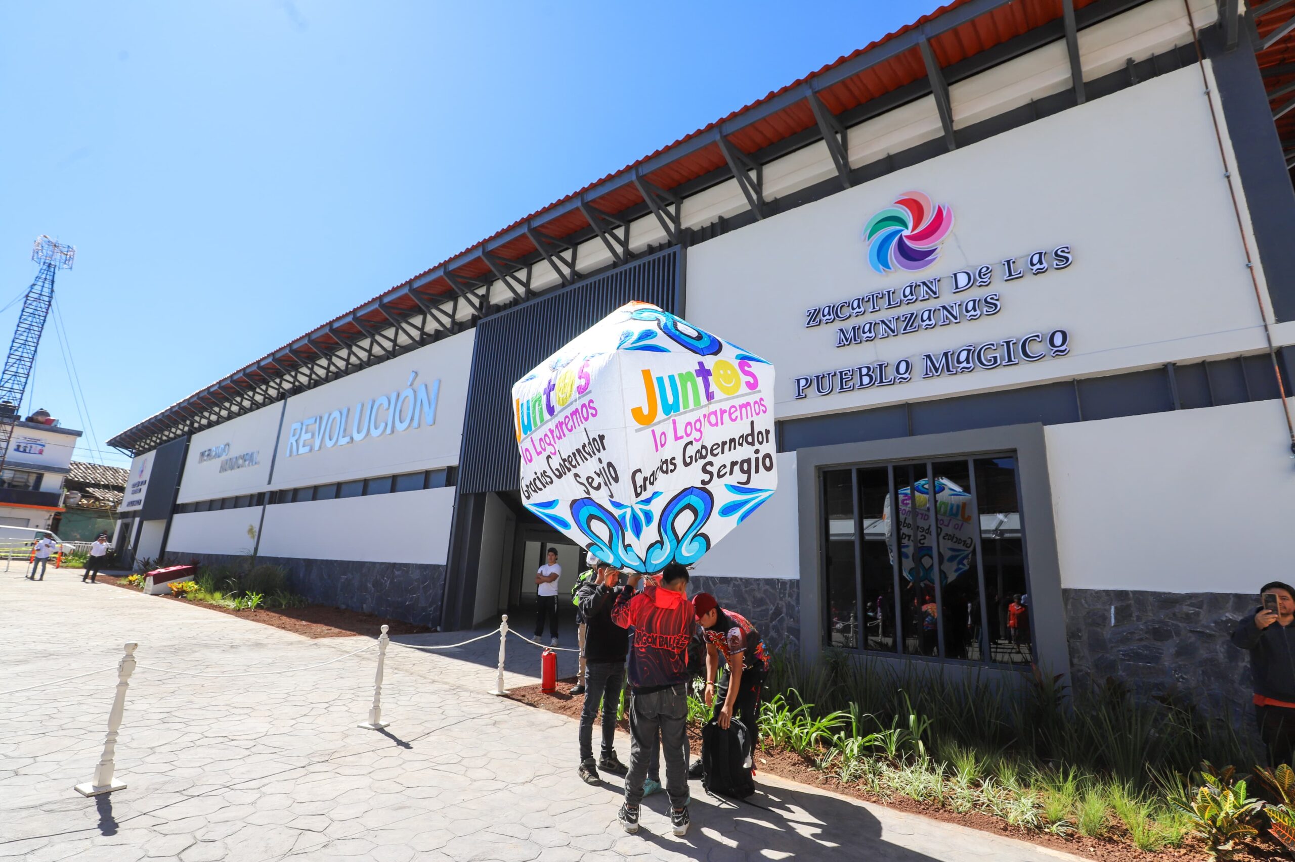 Mercado nuevo en Zacatlán