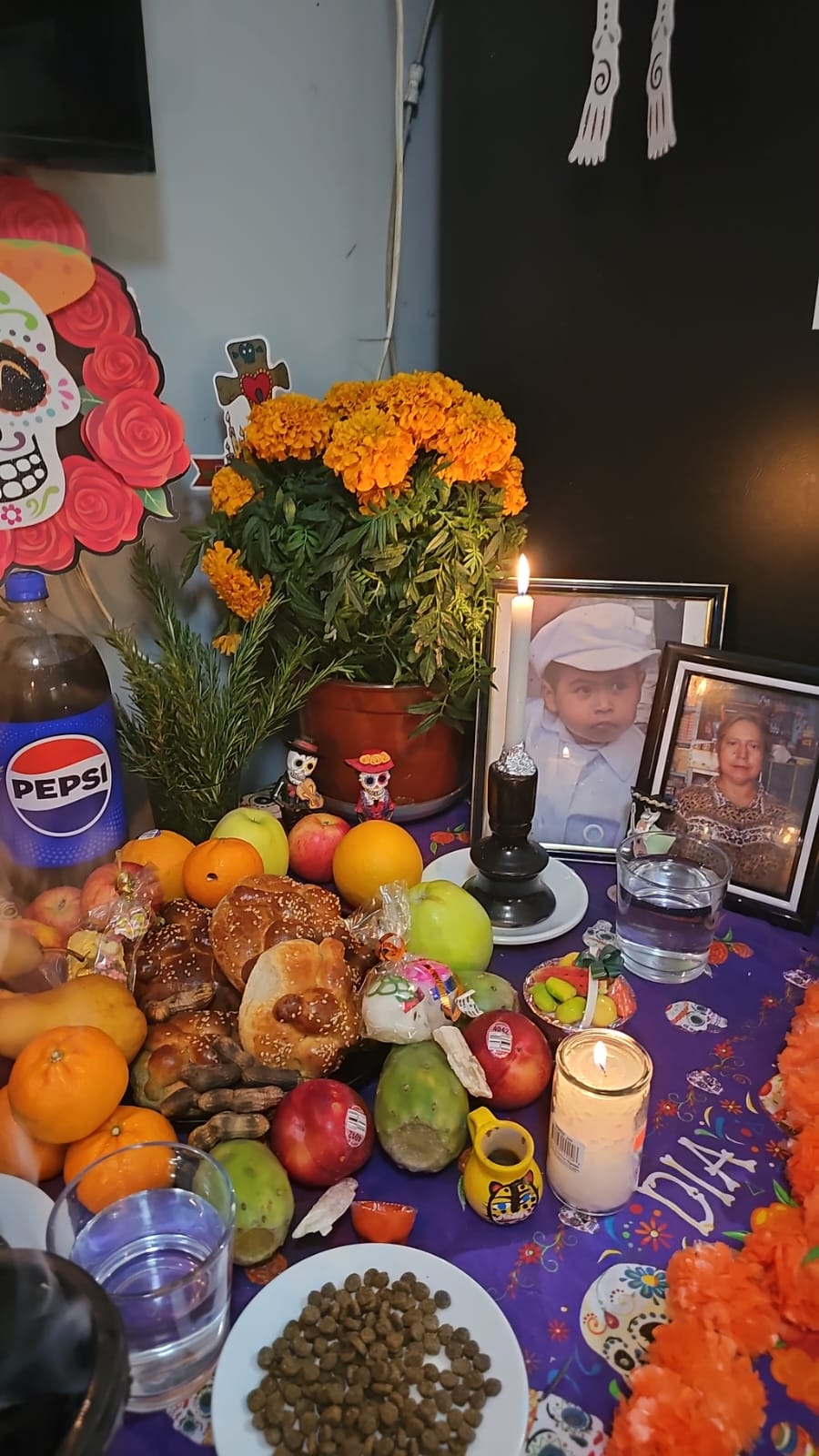 Ofrendas en E.U.
