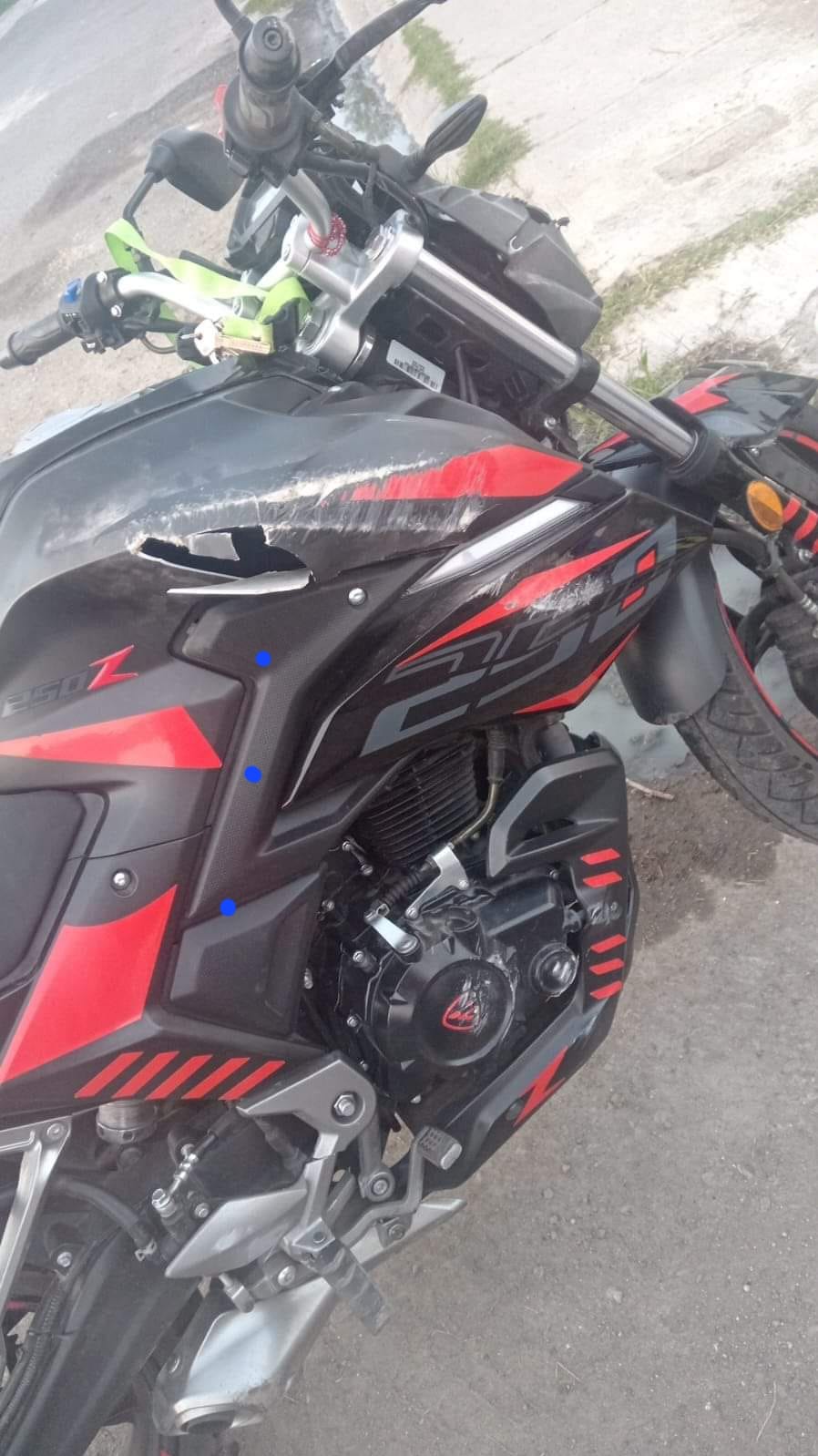Daños en la moto