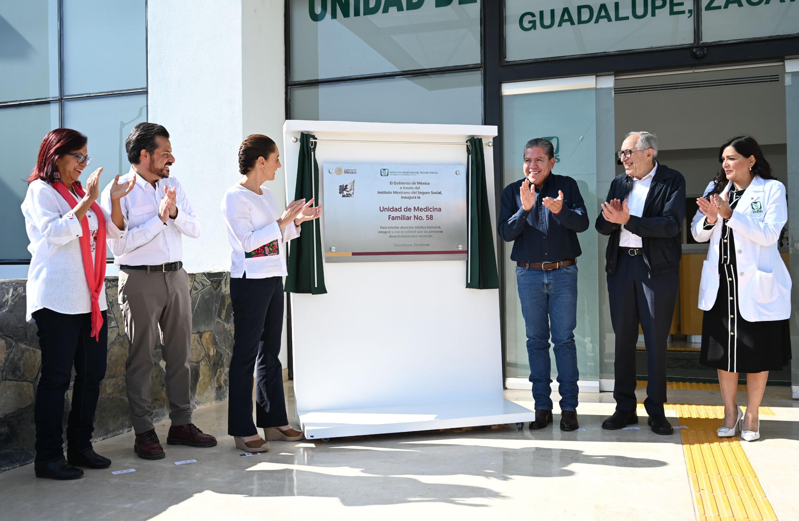 Inauguración de la Unidad Médica Familiar