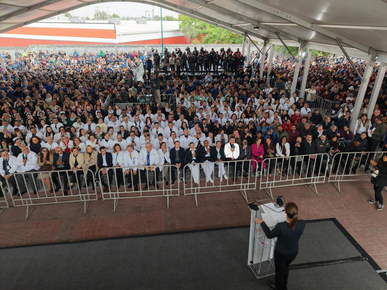 Gran concentración en Nuevo León