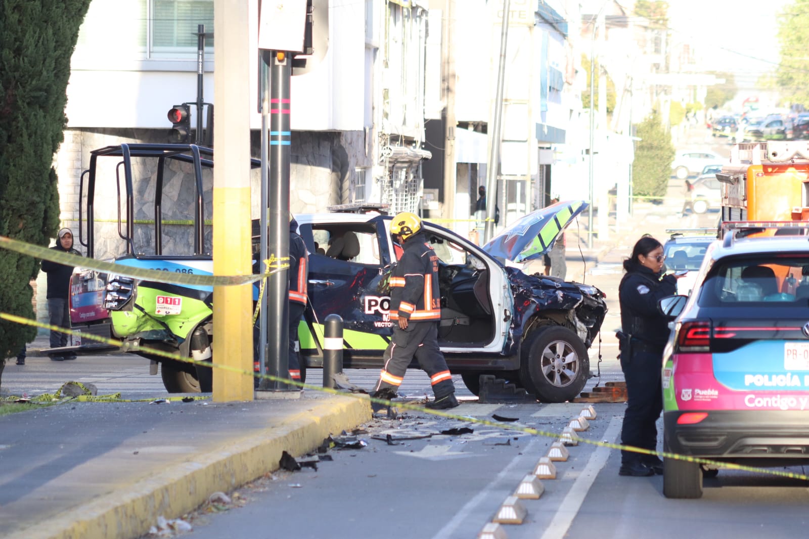 La patrulla de la Policía Municipal