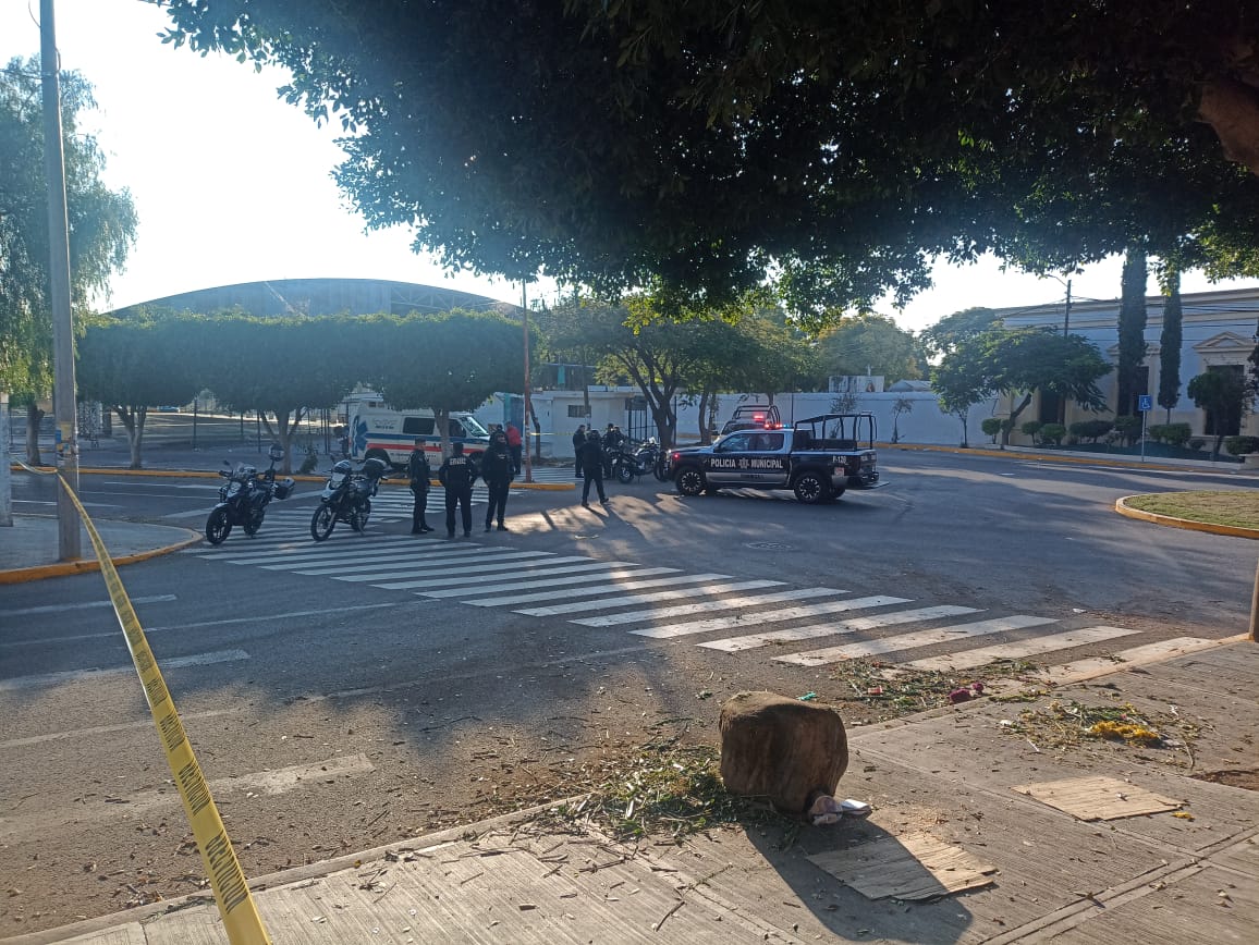 Operativo en el lugar del crimen