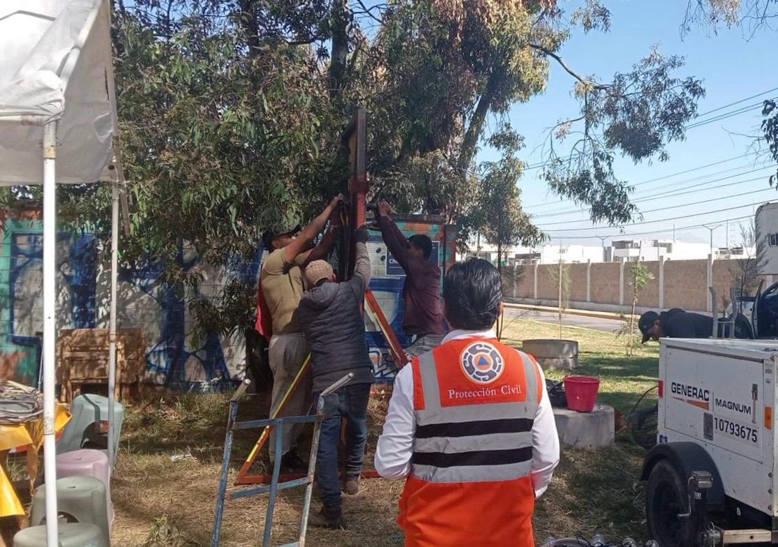 Protección Civil vigiló el escenario