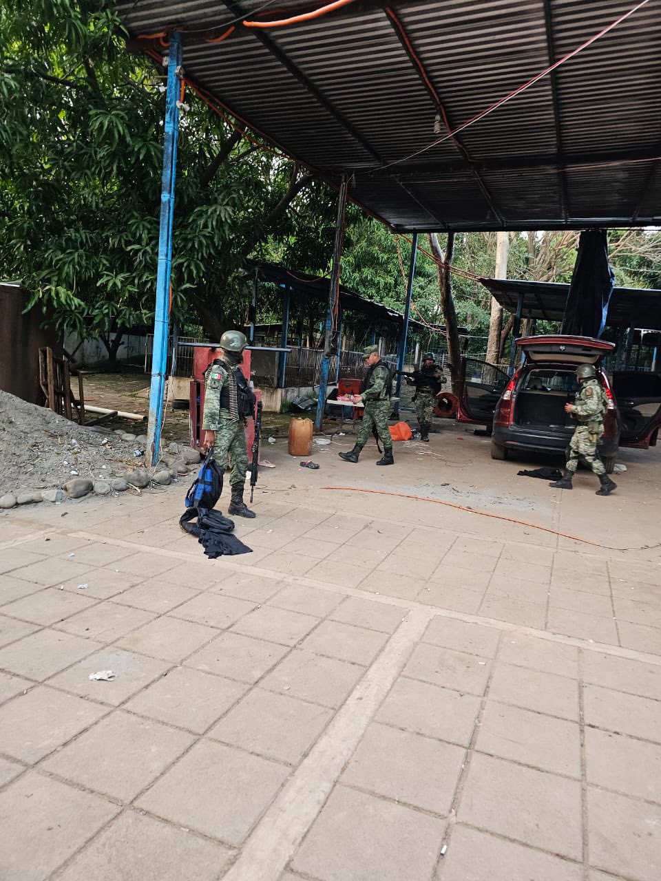 SEDENA y la FGE de Chiapas enfrentaron a delincuentes