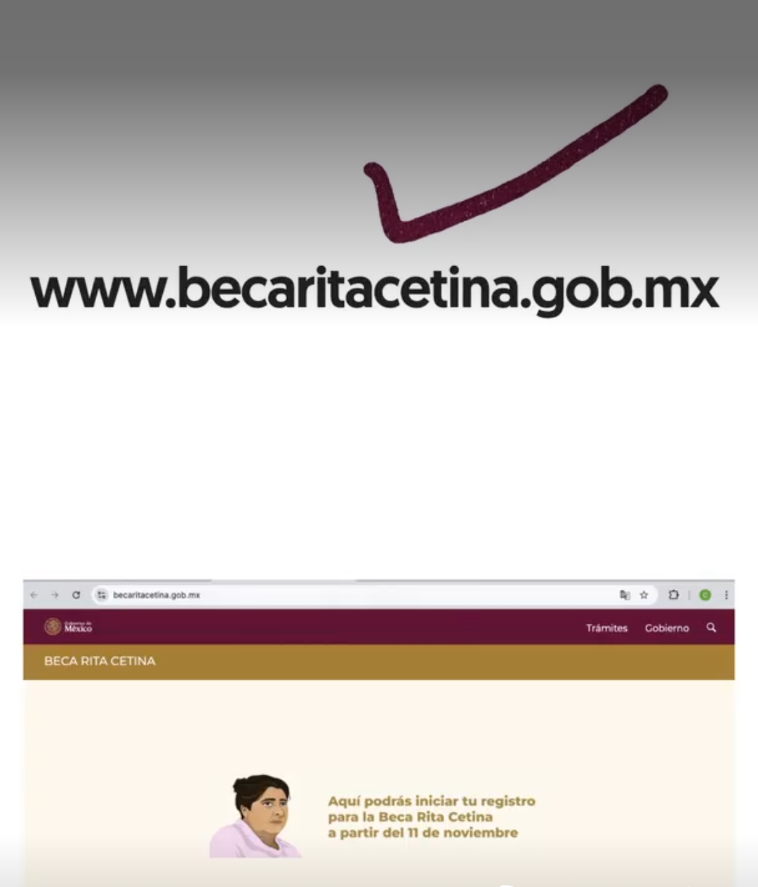 Piden observar sea la página oficial