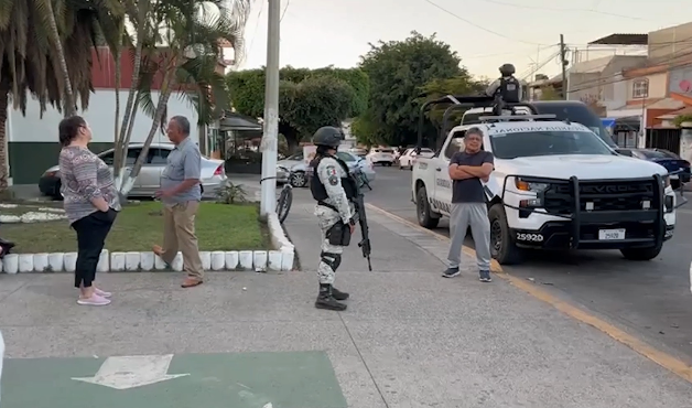 Guardia Nacional vigila al imputado