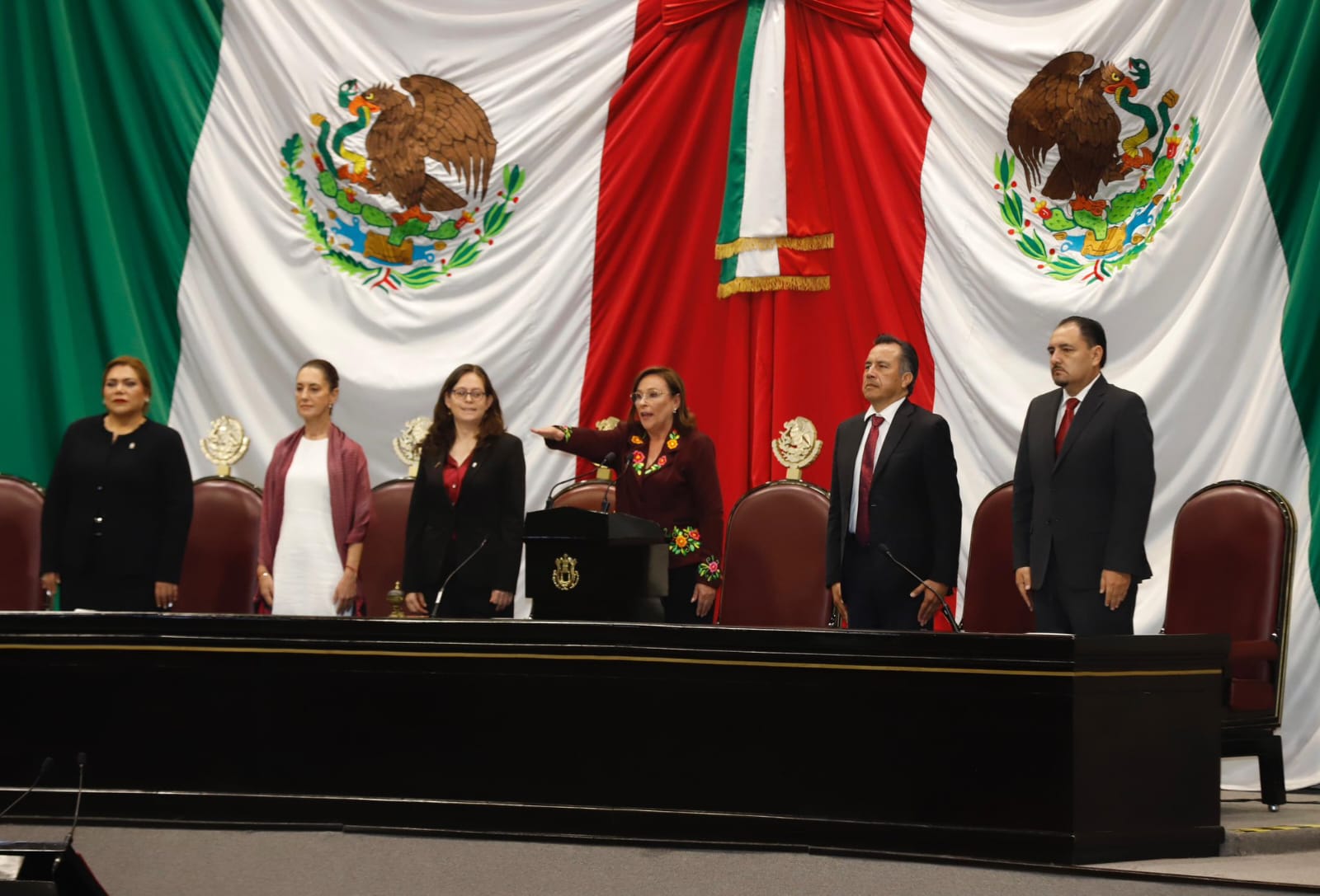 Acompaña a la Gobernadora Rocío Nalhe, la Presidenta Claudia Sheinbaum