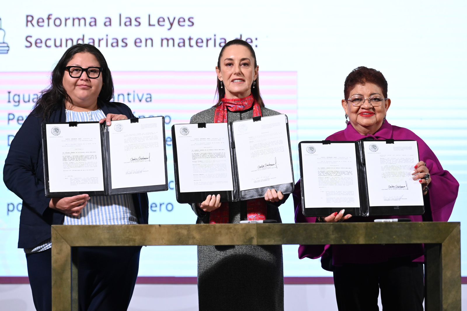 Mujeres protegidas por las leyes de Puebla