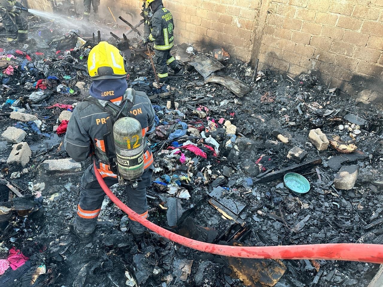 Bomberos controló el siniestro