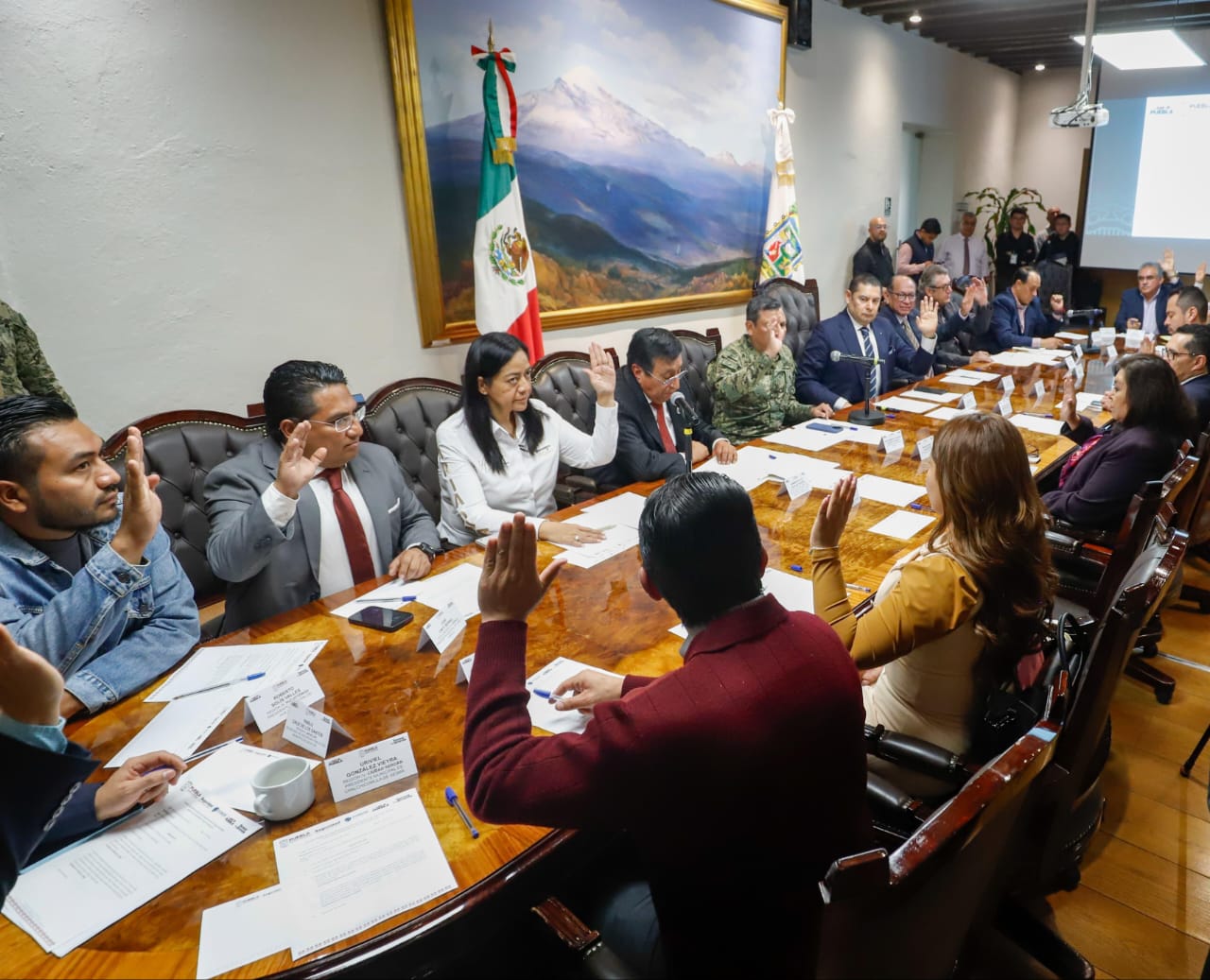 Votación unánime