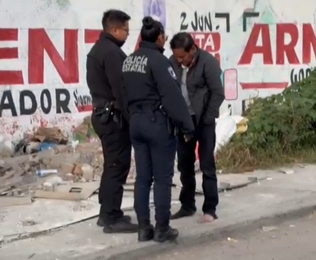 Alertó a vecinos quienes creyeron estaba infartado