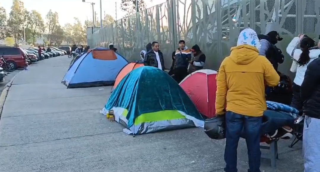Literal acamparon