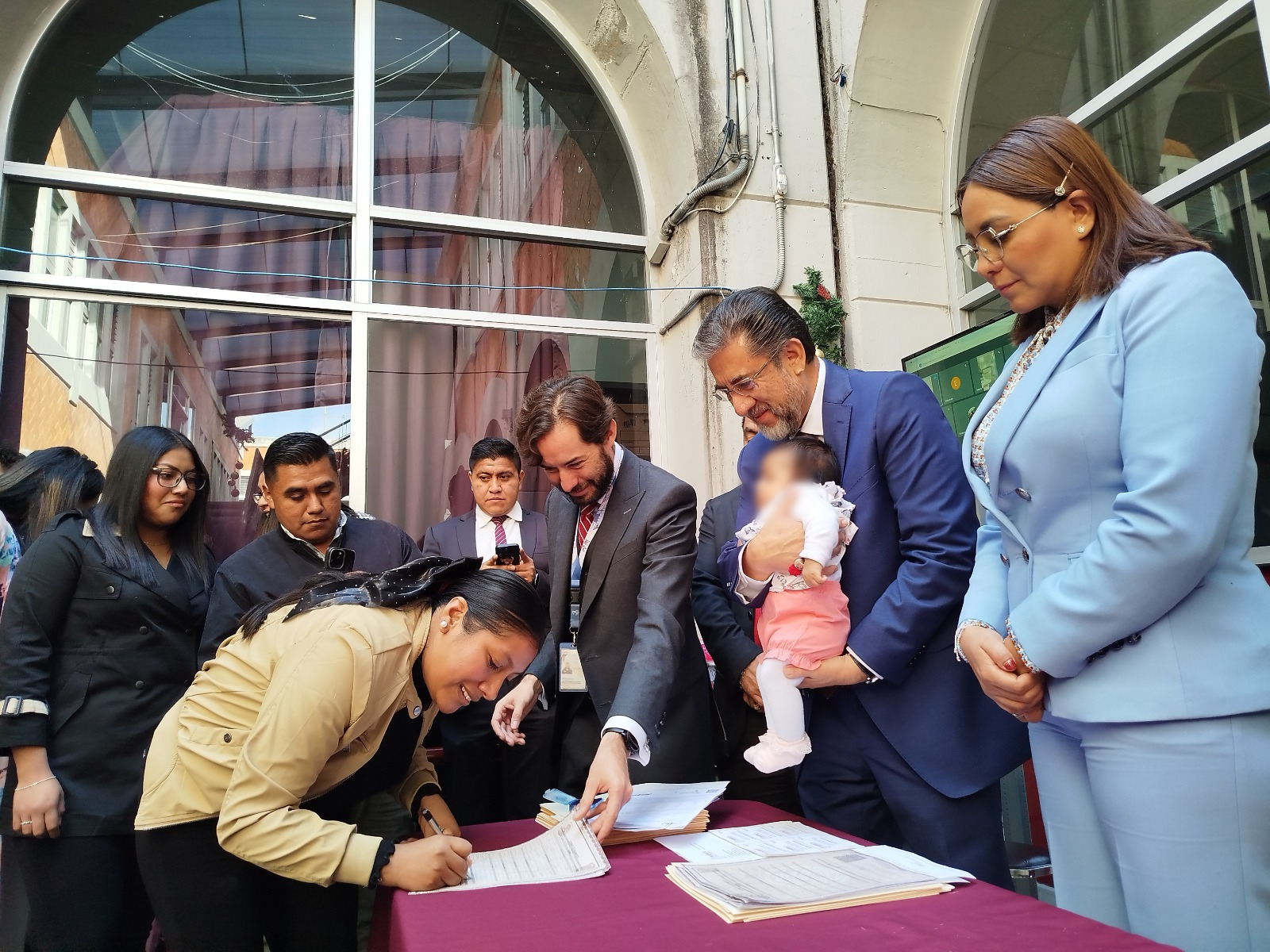 Paola Mayte Gorzo Lozada, atenta como buena anfitriona en Puebla Capital