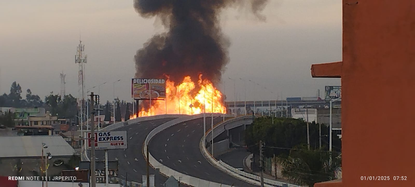 Nuevo puente de la Central de Abasto