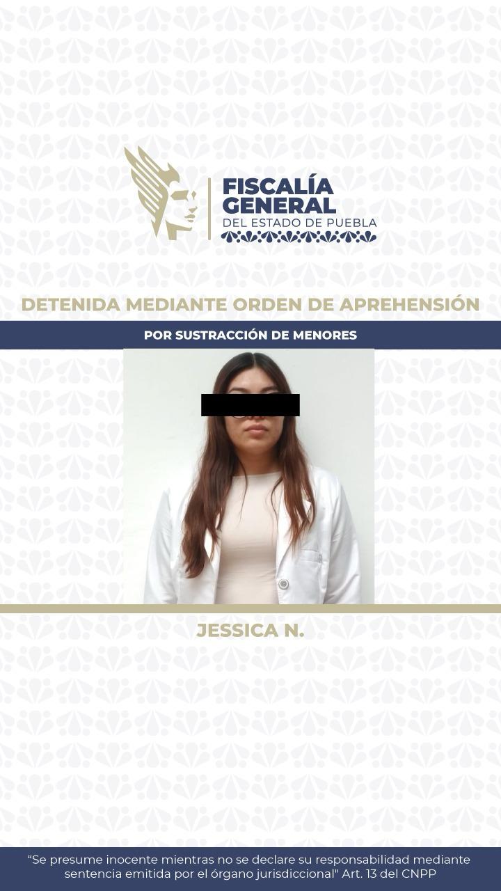 Jessica es pareja del papá de las menores