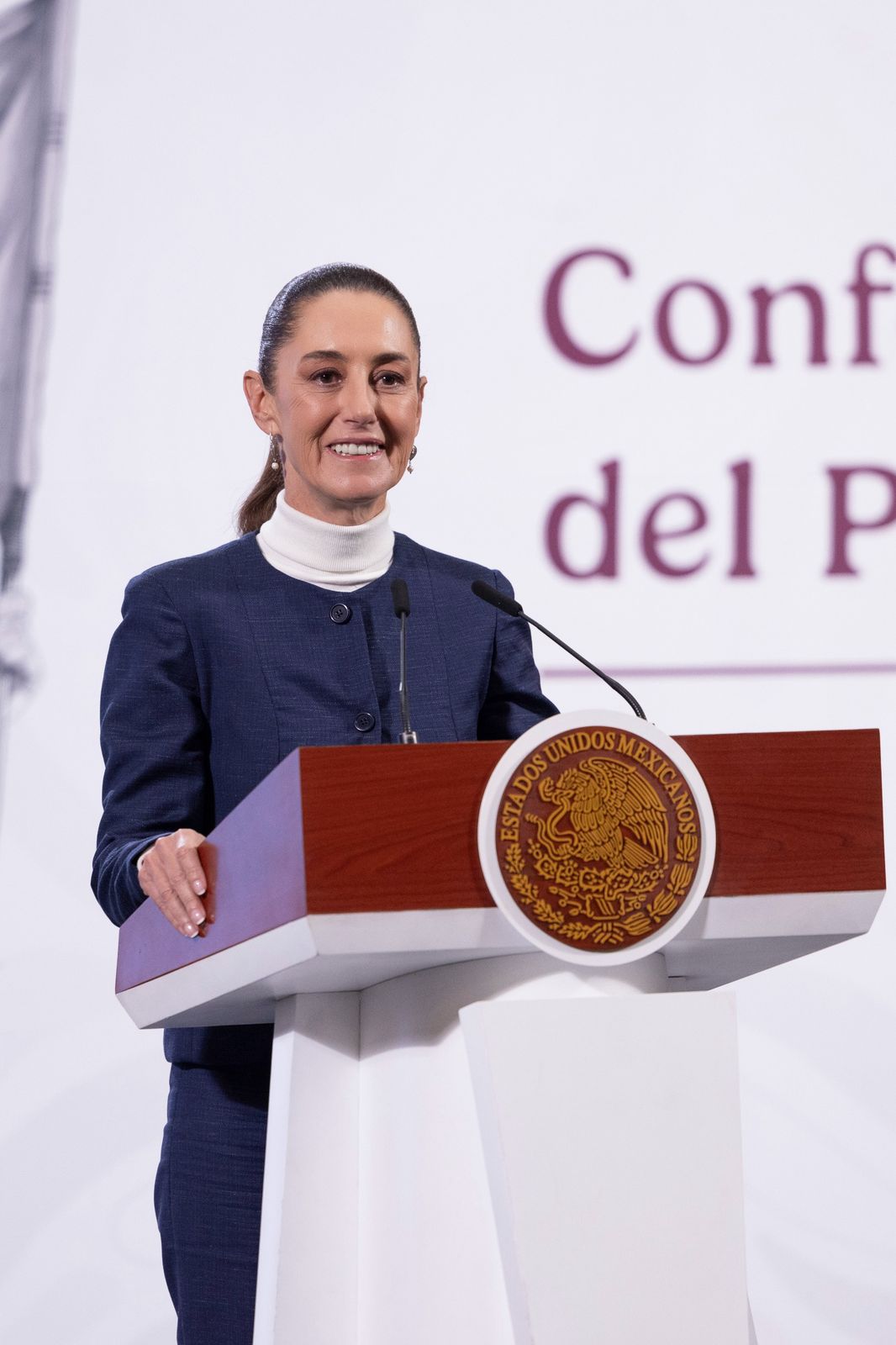 Determinación en la Presidenta de México