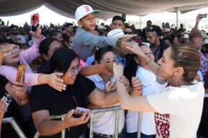 La presidenta Claudia Sheinbaum dio inicio en Aguascalientes al programa “Vivienda para el Bienestar”, 