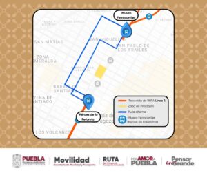La ciudad de #Puebla se prepara para recibir a 160 mil visitantes en la emblemática Procesión de Viernes Santo.