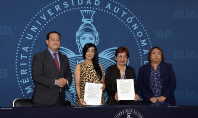 BUAP y CDH Puebla firman convenio para fortalecer los derechos humanos