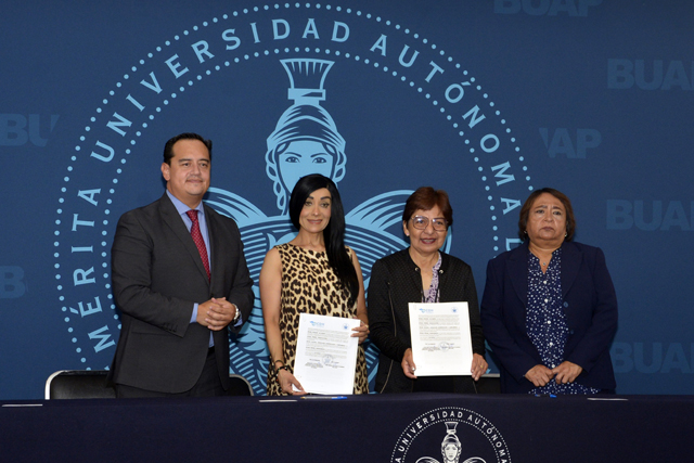 BUAP y CDH Puebla firman convenio para fortalecer los derechos humanos