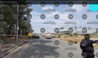 Ejecutan a dos elementos de la Policía Estatal en Amozoc mientras custodiaban inmueble asegurado