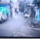 Toro "roba" una scooter y escapa a toda velocidad en India