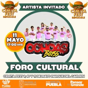 Todo listo para el Cemita Fest Imparable en Puebla 2025