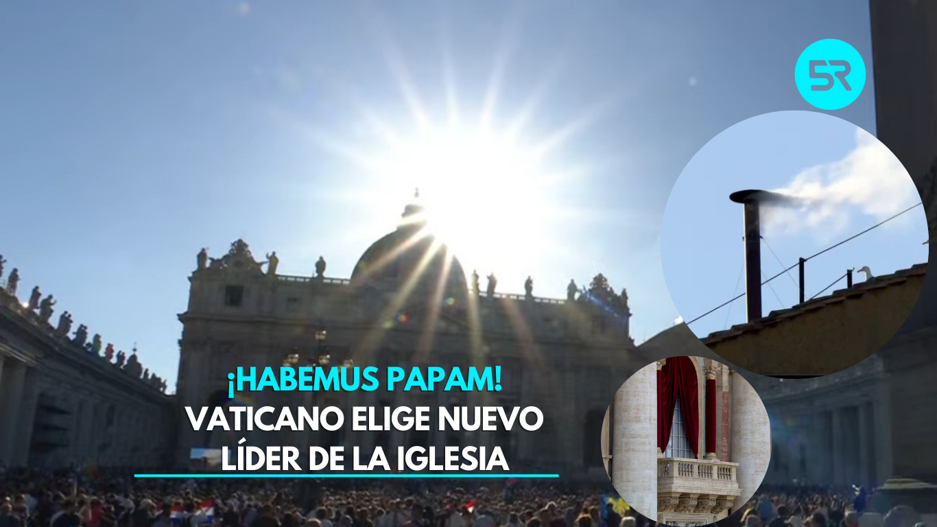 ¡Habemus Papam! Vaticano elige nuevo líder de la Iglesia