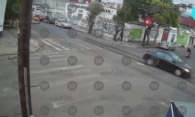 Falla de semáforos en la 27 Poniente y 9 Sur casi provoca accidente