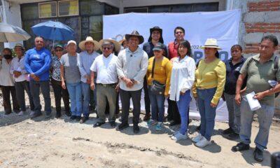 Omar Muñoz inicia obra en Almecatla y promete cercanía