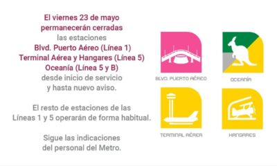 Protestas de CNTE cierran estaciones del Metro este 23M