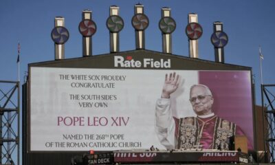 Chicago White Sox rinde tributo al Papa León XIV con un mural especial