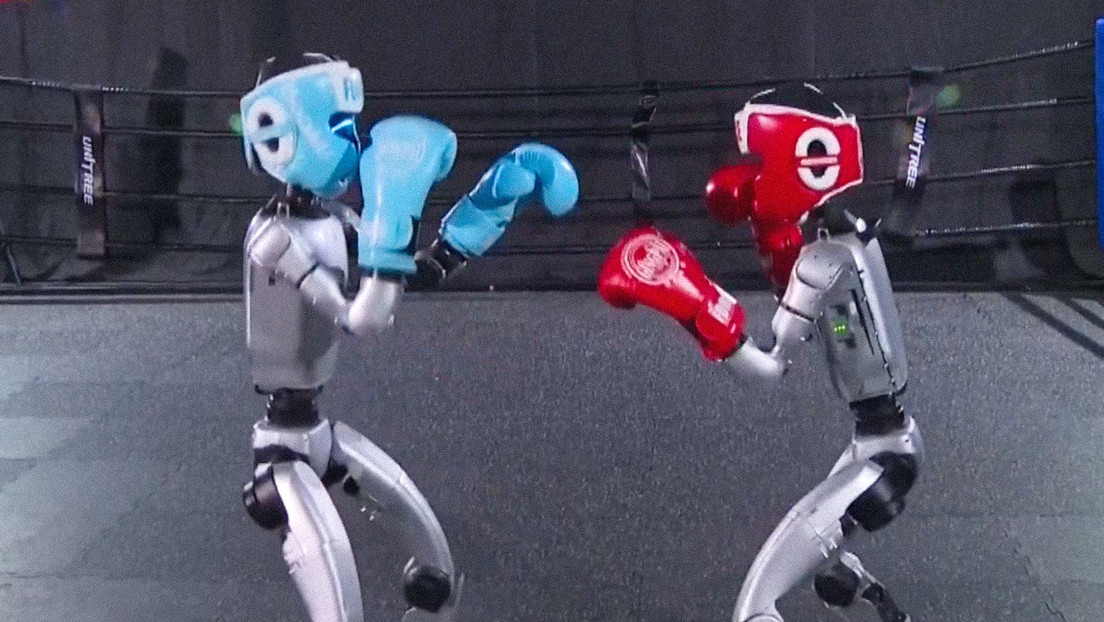 VIDEO: Robots protagonizan pelea de boxeo en China