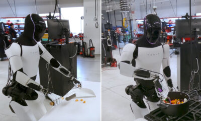 Robot de Tesla ya realiza tareas domésticas en el hogar