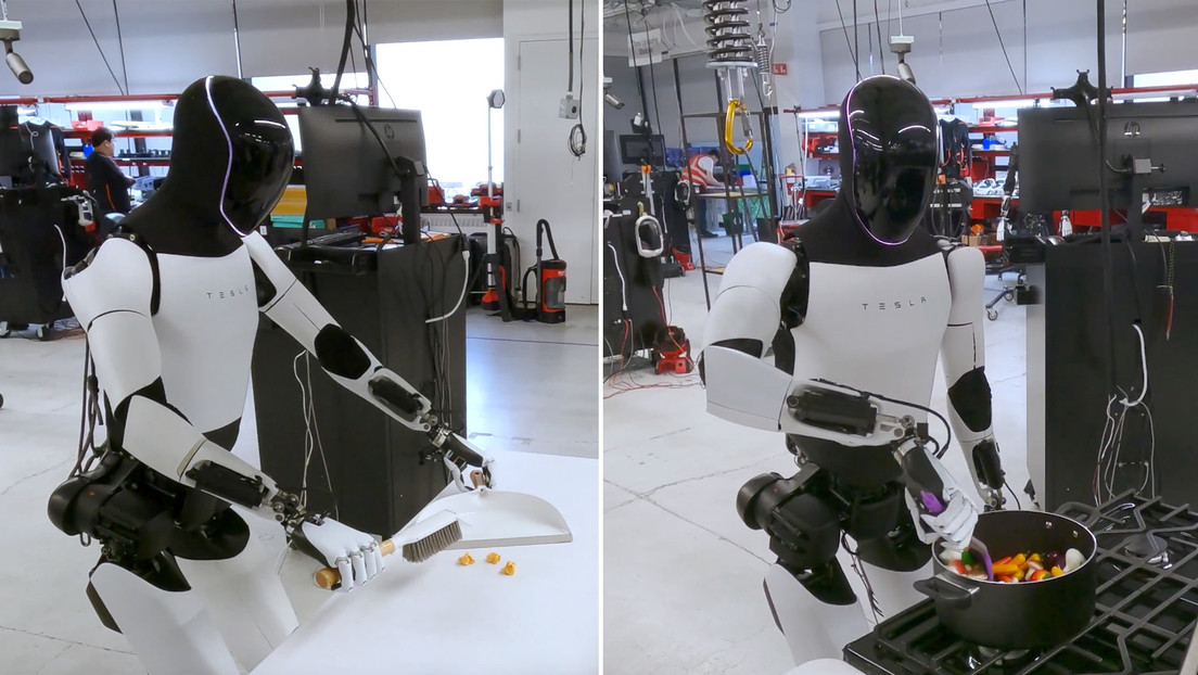 Robot de Tesla ya realiza tareas domésticas en el hogar