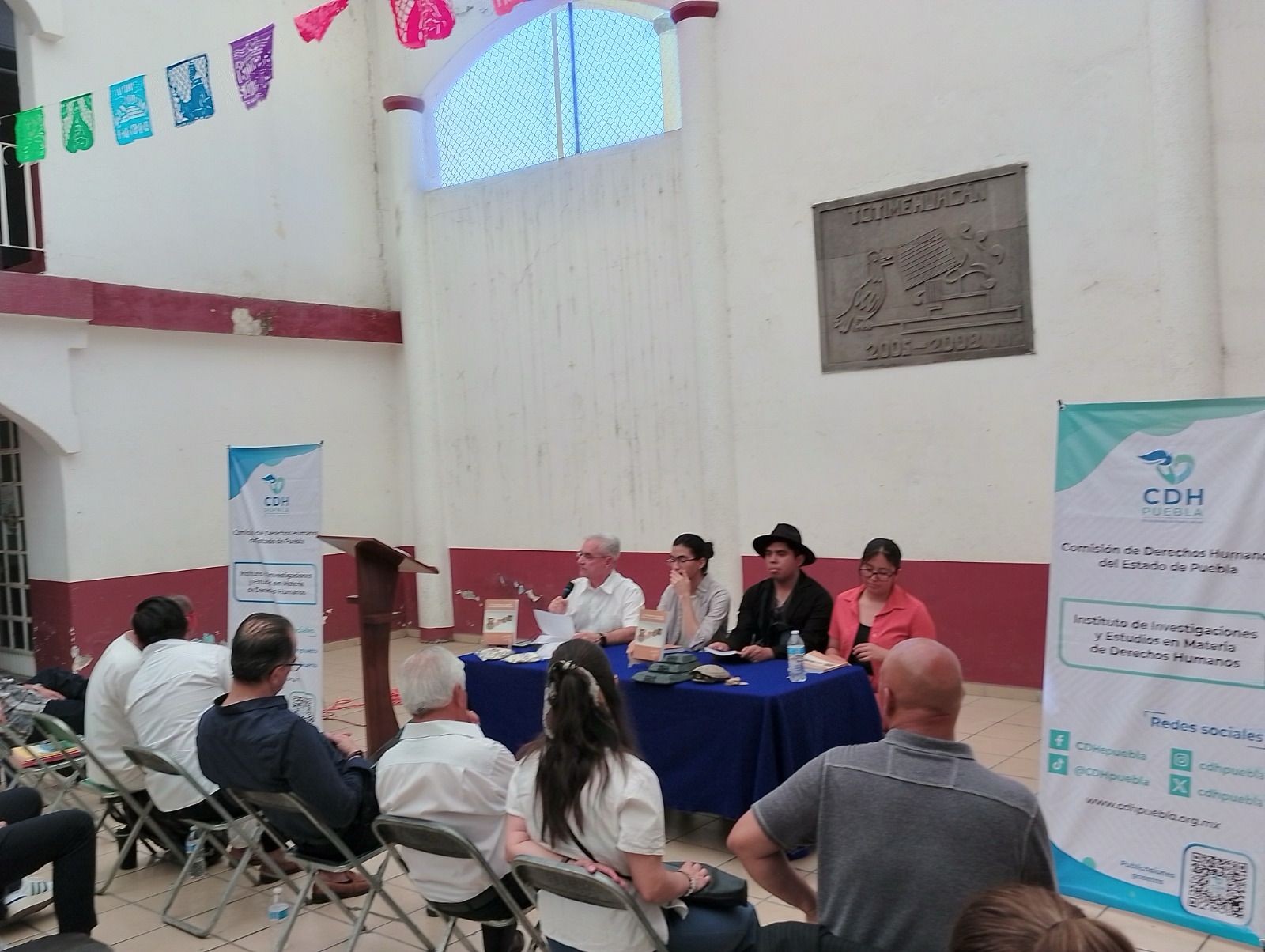 CDH Puebla e INAH presentan libros sobre memoria de Totimehuacán