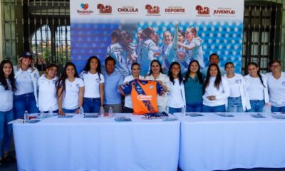 Tonantzin Fernández lidera evento con Puebla Femenil en Cholula