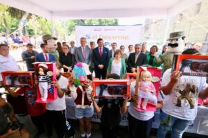 Autoridades de los tres niveles de gobierno ponen en marcha el canje voluntario de armas para reducir la violencia y fomentar la convivencia pacífica.