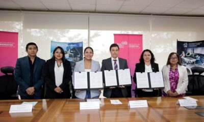 Firman convenio para desarrollar proyectos científicos, educativos y sociales en beneficio de la comunidad.