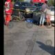 Choque múltiple sobre el libramiento de Tehuacán, a la altura de la Academia de Policía.